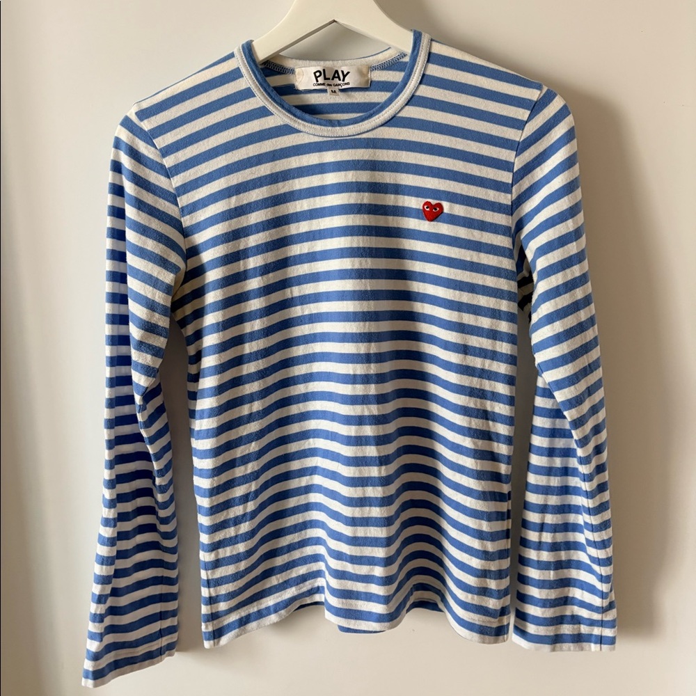 Comme des garçons PLAY long sleeve tshirt